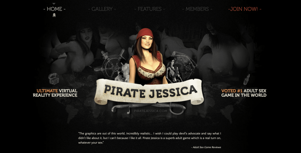 Pirate Jessica Homepage