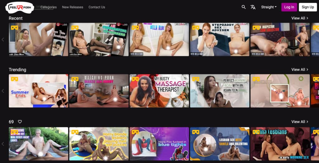 Feel VR Porn video section