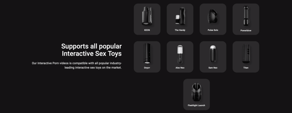 Feel VR Porn compatible toys