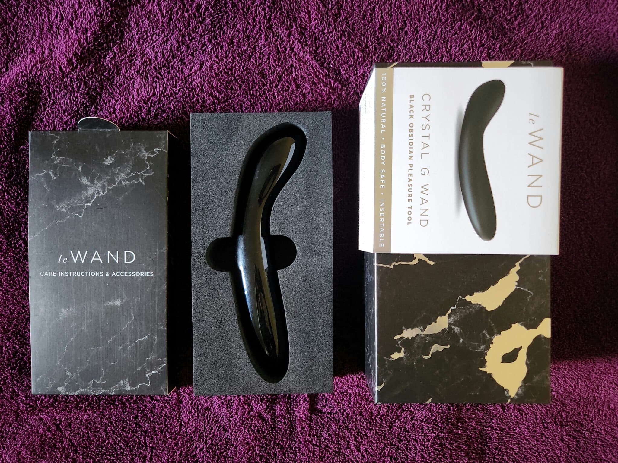 Le Wand Crystal G The Le Wand Crystal G: Presentation and Packaging
