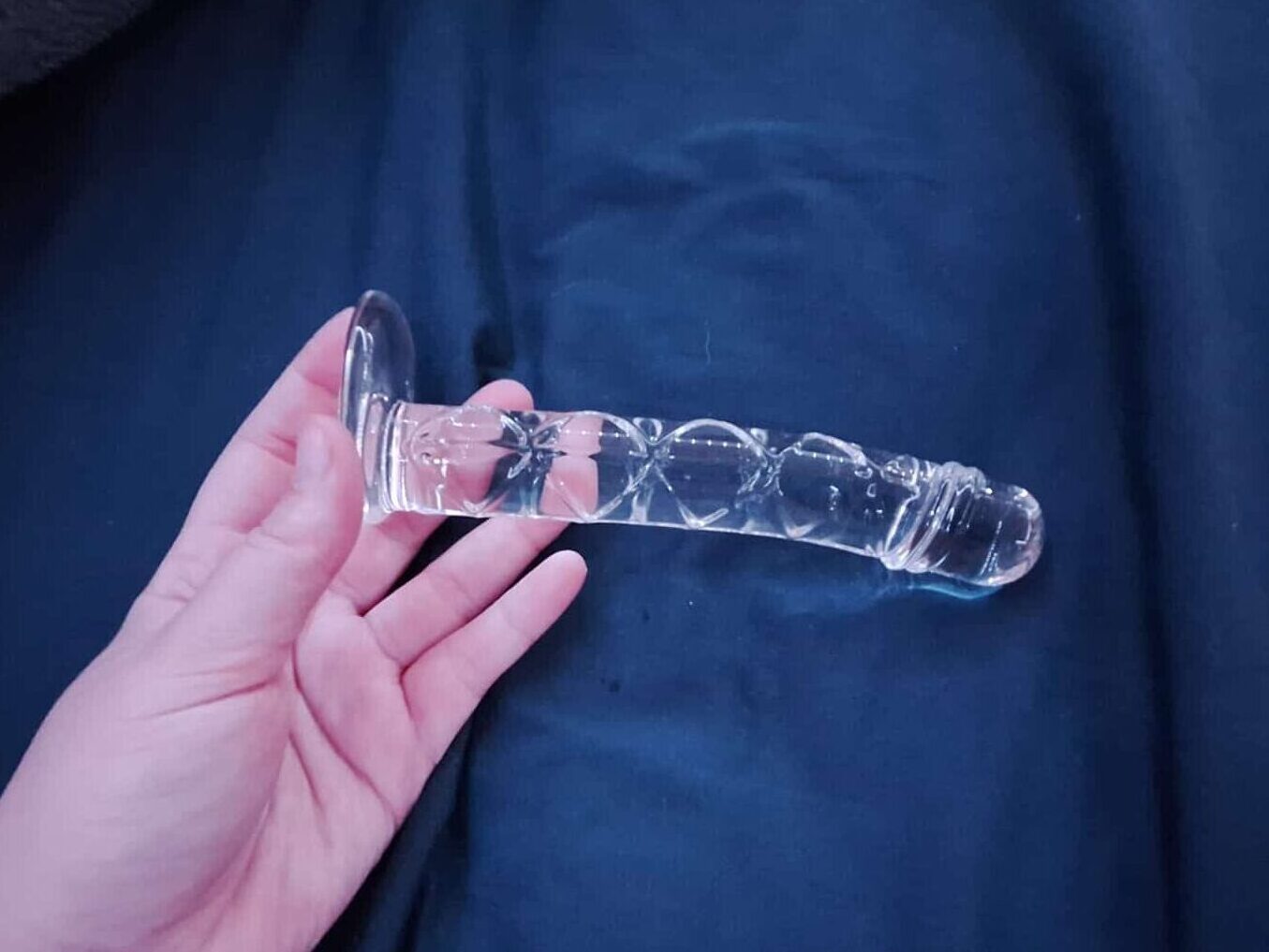 Icicles No. 60 Glass Dildo. Slide 6