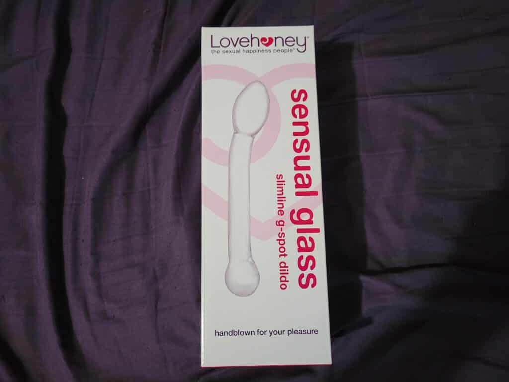 Lovehoney Slimline G-Spot Sensual Glass Dildo - 