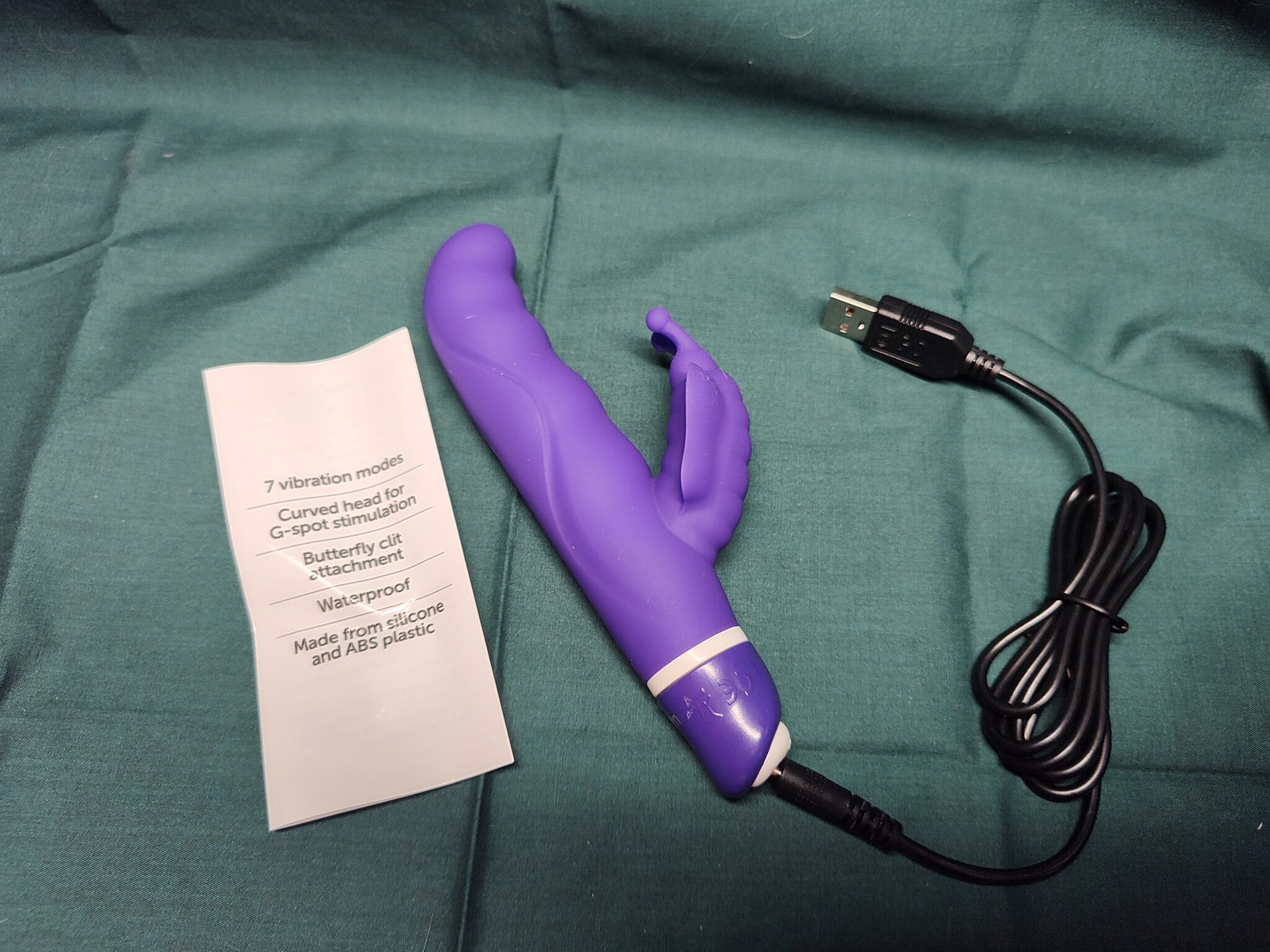 EdenFantasys Butterfly G Rabbit Vibrator Ease of Use