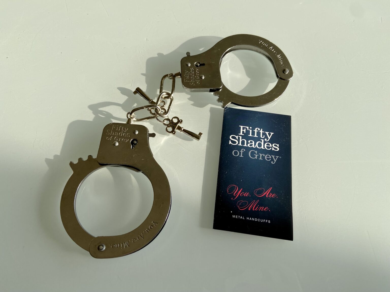 Fifty Shades of Grey You. Are. Mine Metal Handcuffs Review [Tried & Tested]