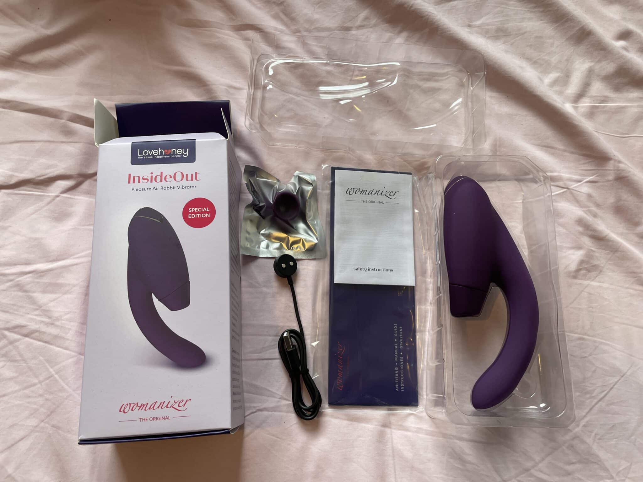 Womanizer X Lovehoney InsideOut Packaging