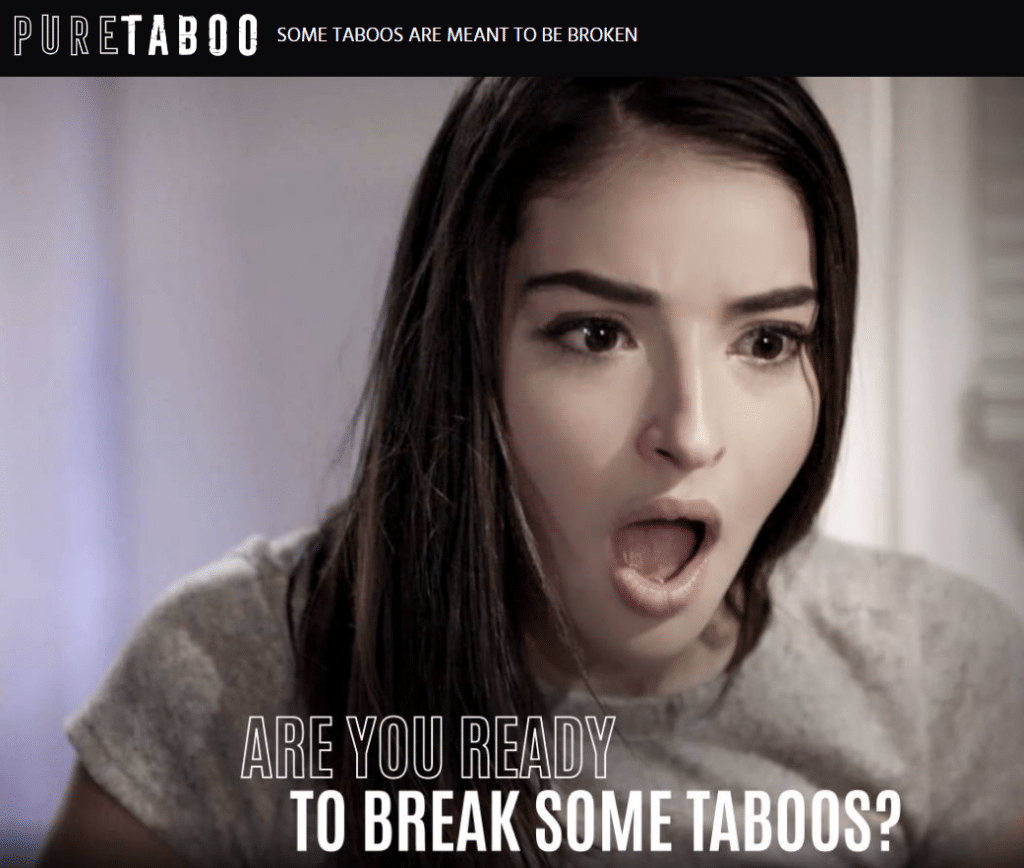 Pure Taboo- One of the best premium porn sites, but not for everyone