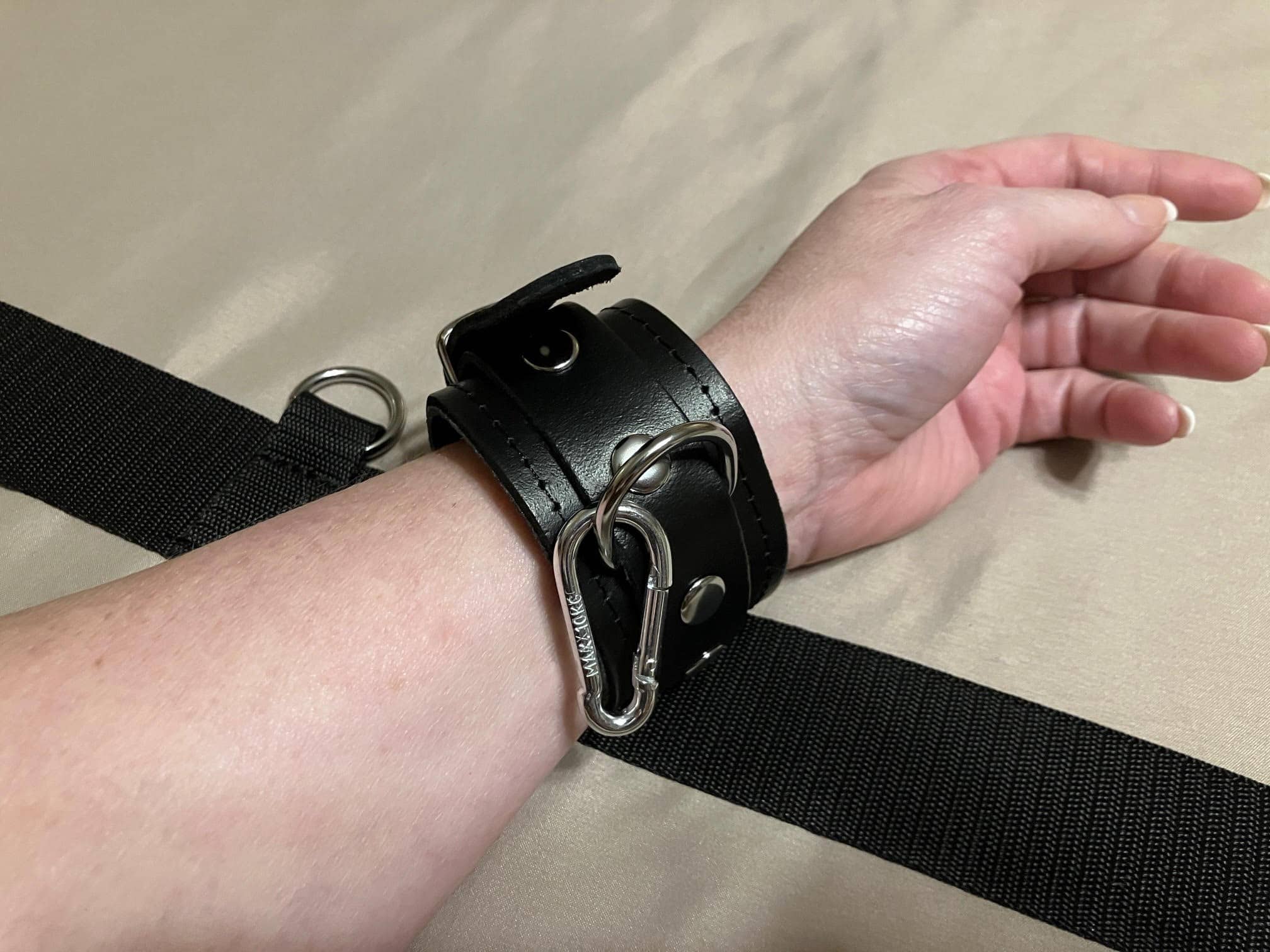 My Personal Experiences with DOMINIX Deluxe Adjustable Leather Cuff Under Mattress Set