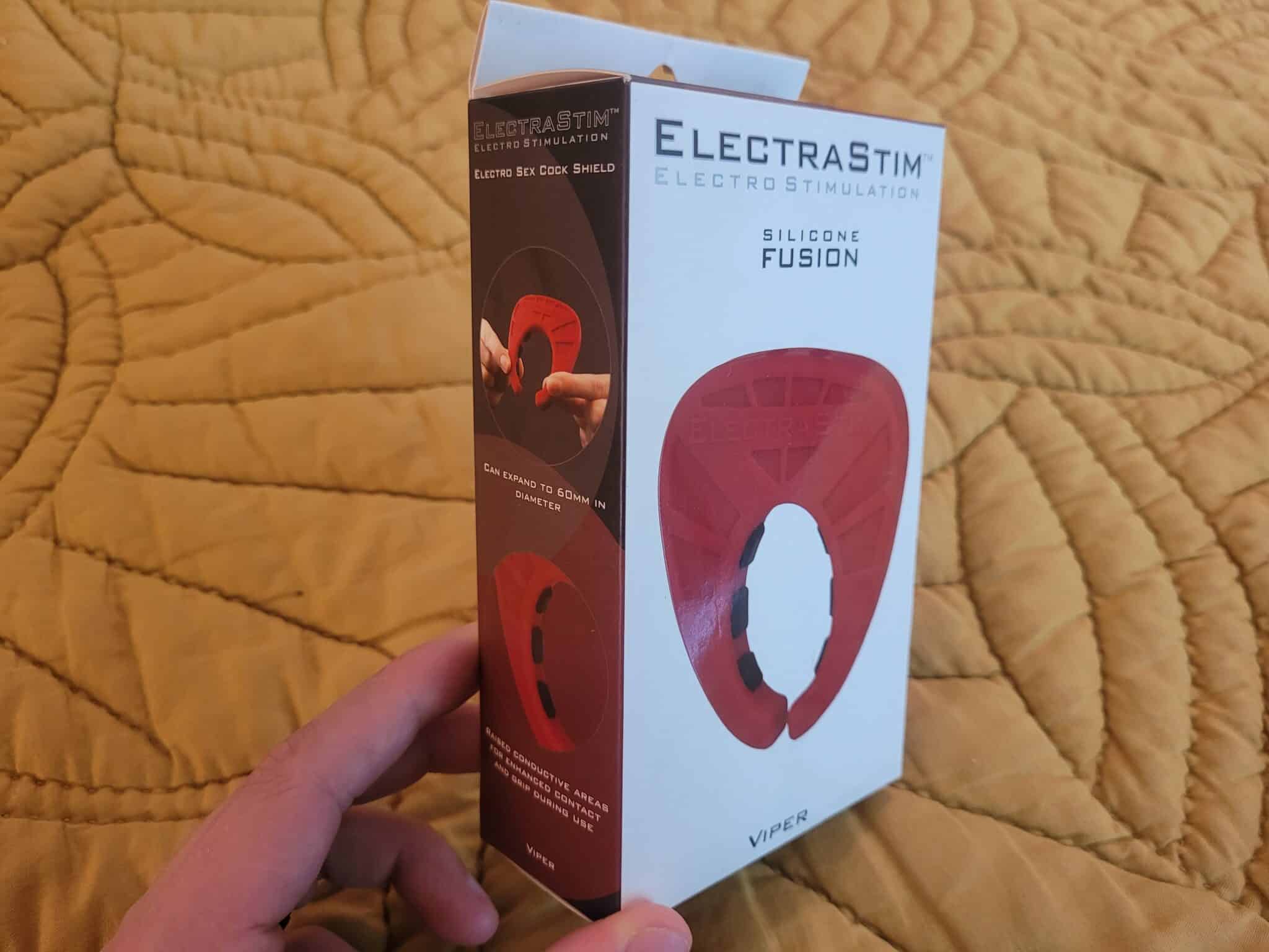 ElectraStim Silicone Fusion Viper Cock Ring Packaging