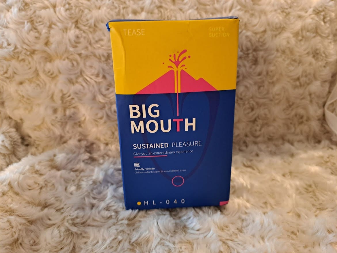 Big Mouth 3 In 1 Sucking and Licking Toy Packaging