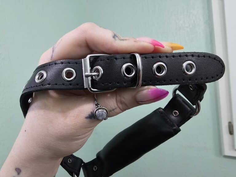 DOMINIX Deluxe Leather Bit Gag - 