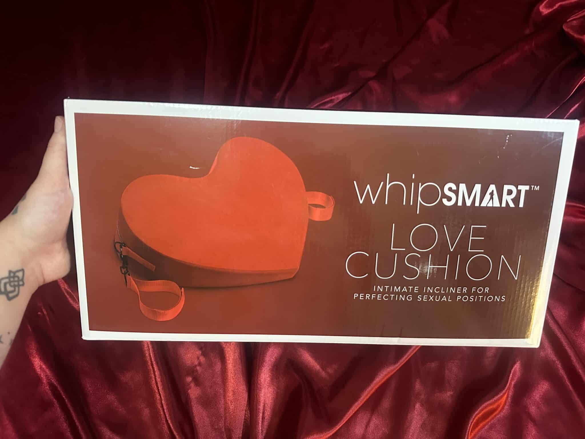 Whipsmart Love Cushion with Restraints The Whipsmart Love Cushion with Restraints’s Packaging: Hit or Miss?