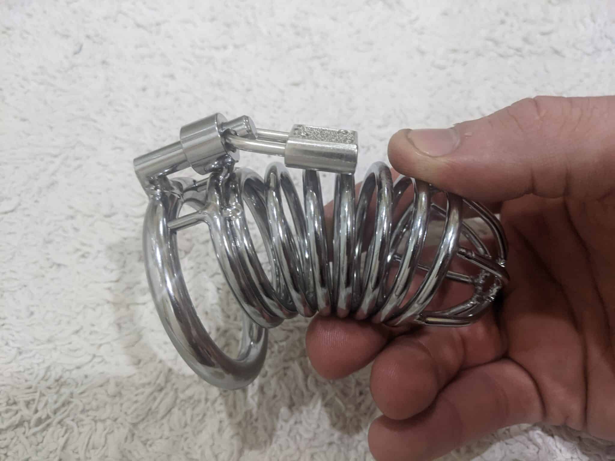 DOMINIX Deluxe Chastity Cock Cage Materials and care