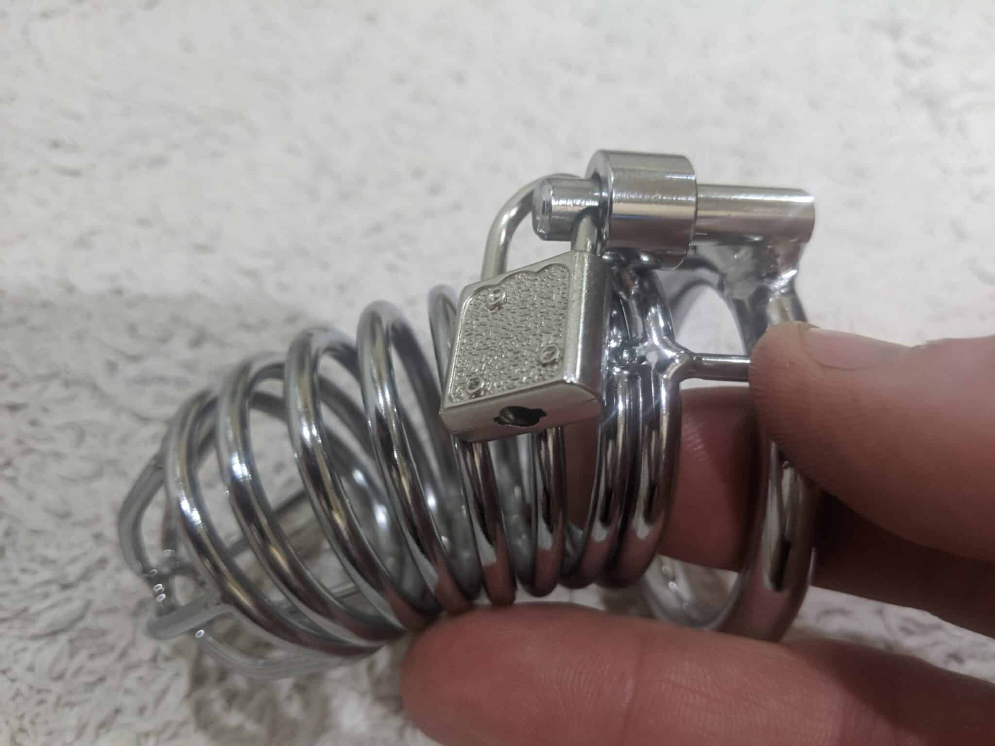 DOMINIX Deluxe Chastity Cock Cage Design