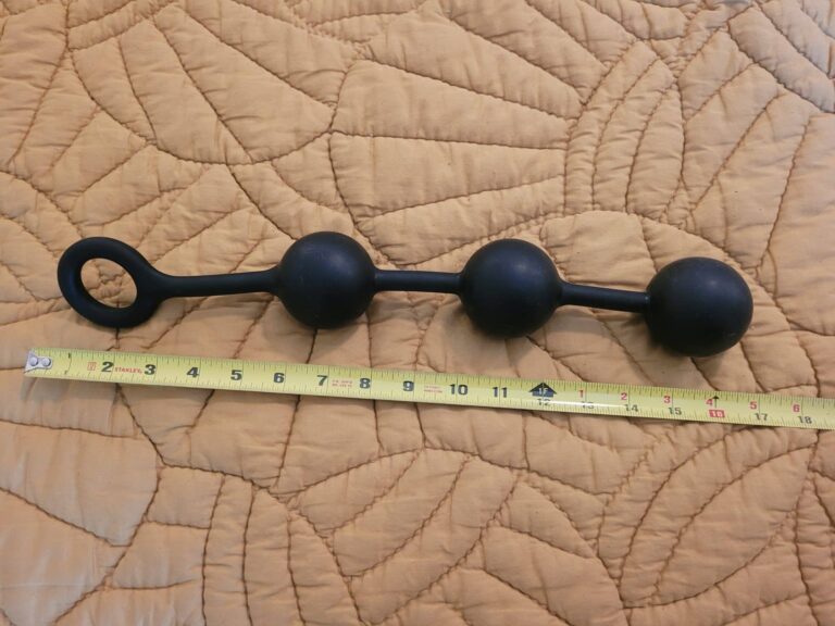 Cannonballs Giant Silicone Anal Beads  Review