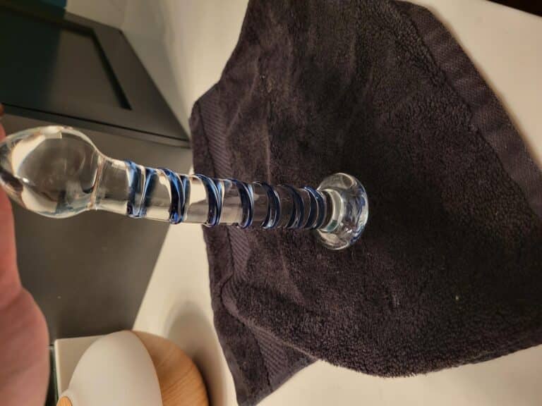 Lovehoney Spiral G-Spot Sensual Glass Dildo - 