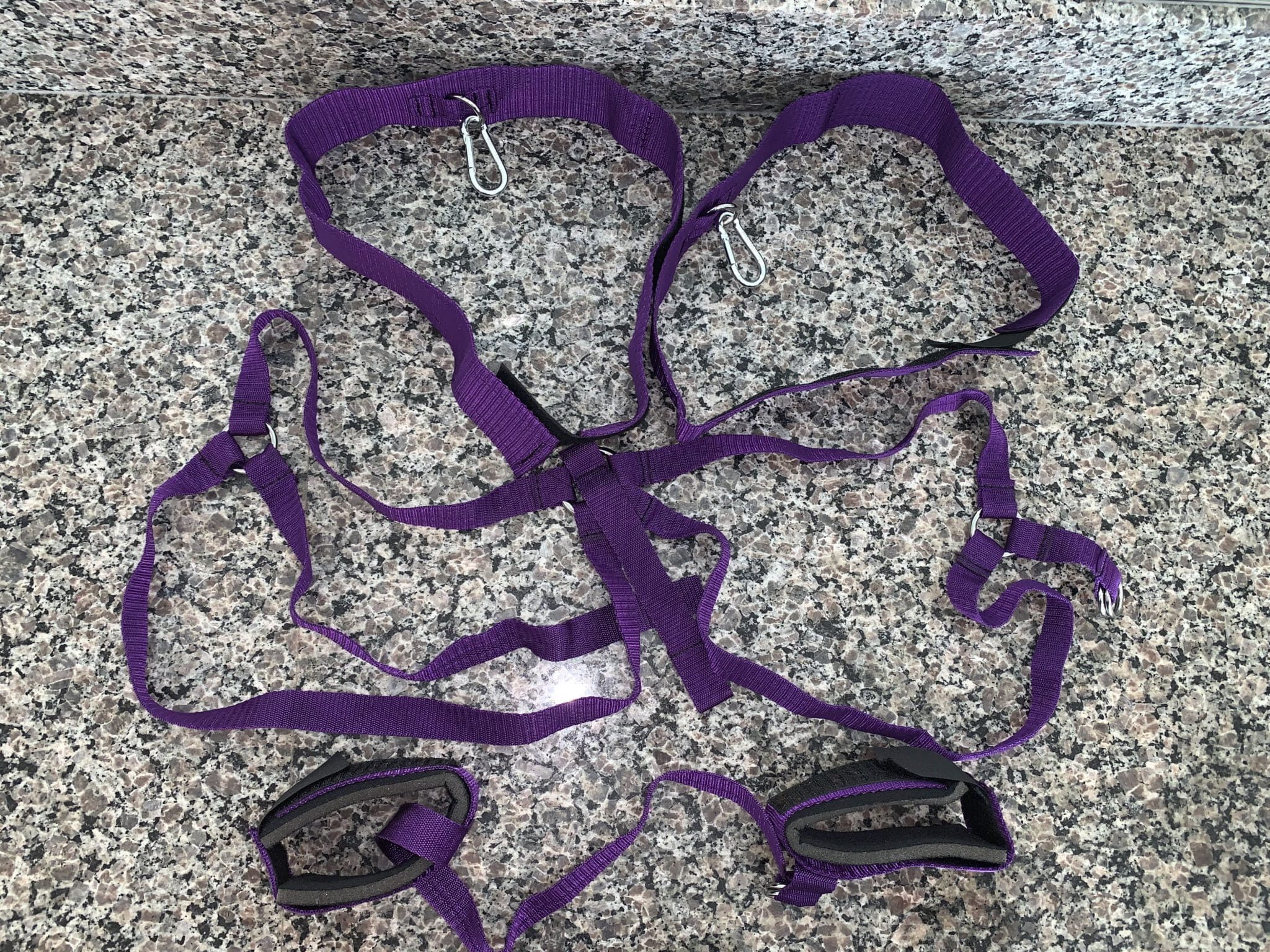 My Personal Experiences with Purple Reins Body Harness with Wrist and Thigh Restraint