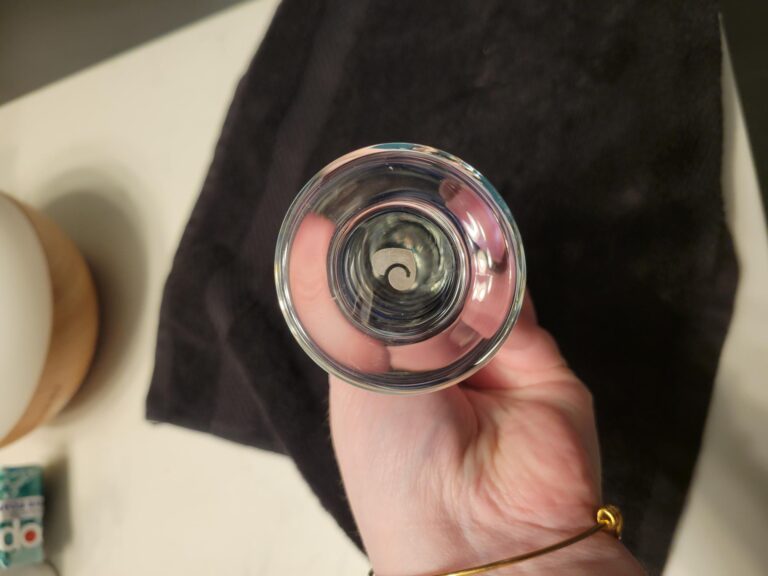 Lovehoney Spiral G-Spot Sensual Glass Dildo - 