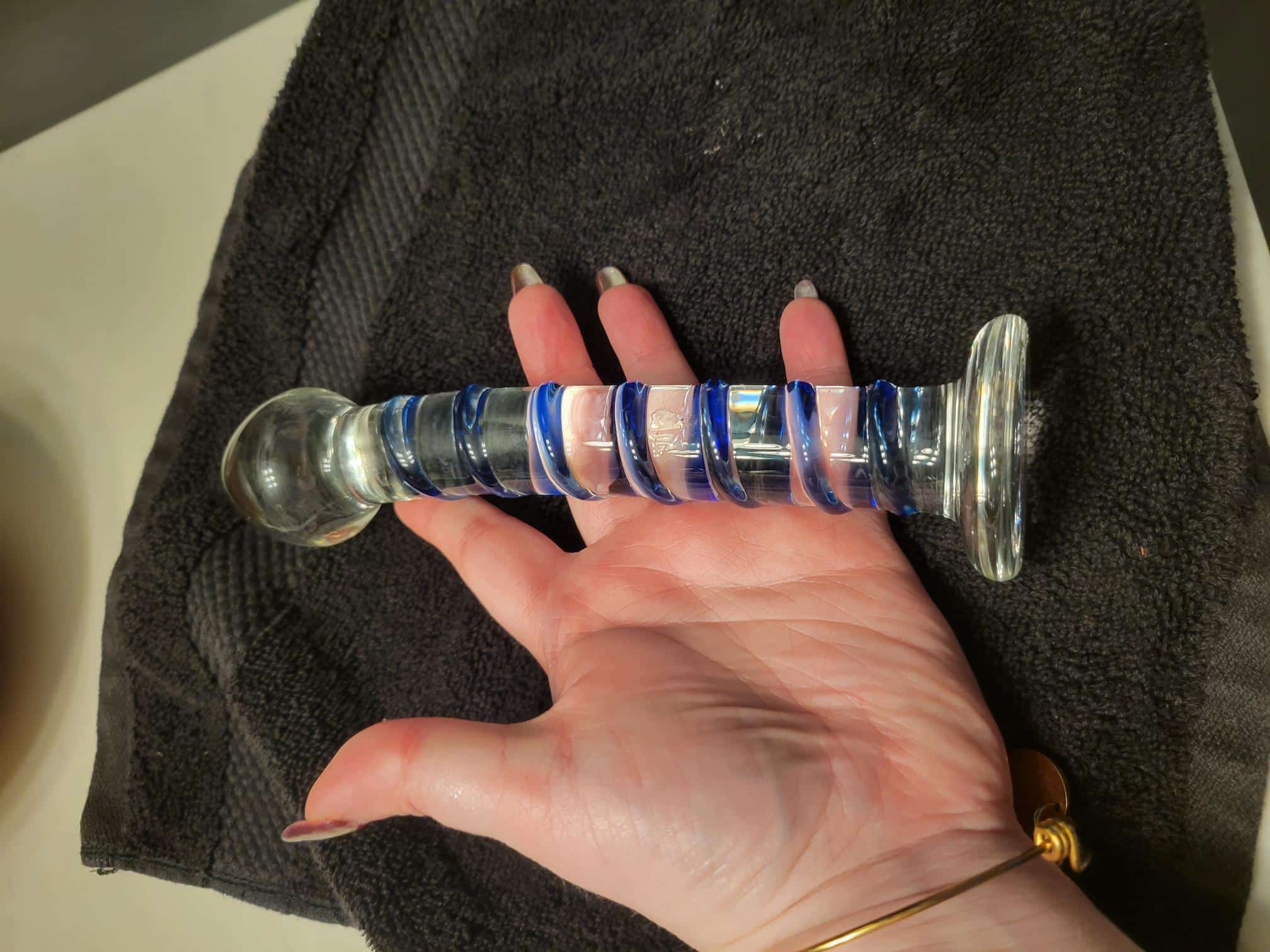 Lovehoney Spiral G-Spot Sensual Glass Dildo Quality