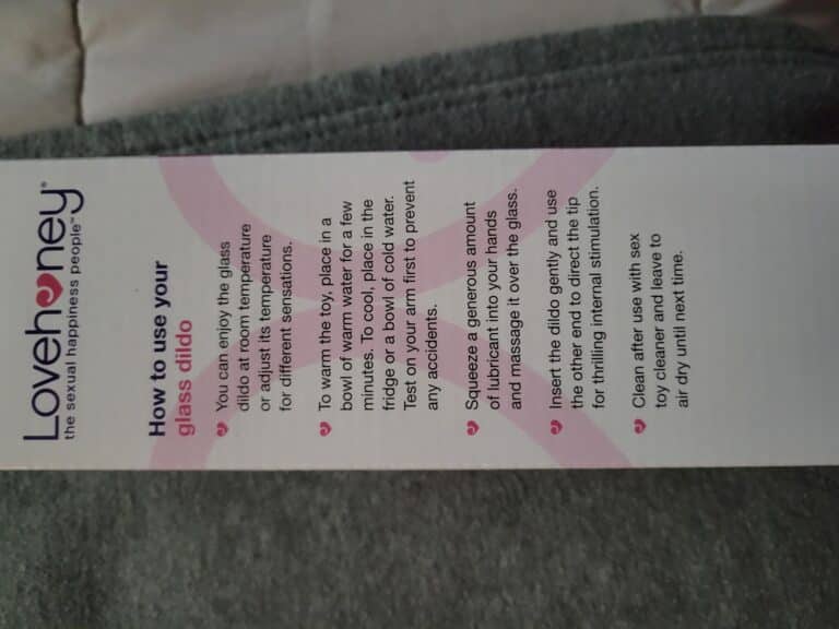 Lovehoney Spiral G-Spot Sensual Glass Dildo - 