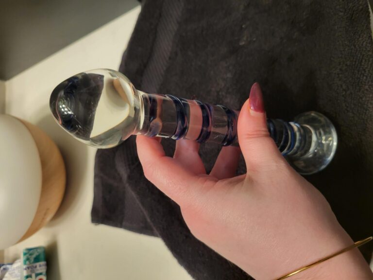 Lovehoney Spiral G-Spot Sensual Glass Dildo -  