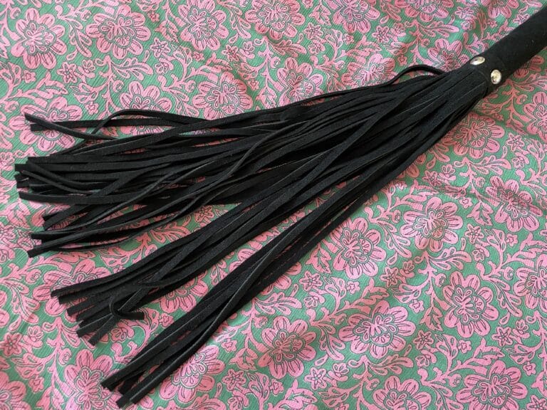 Bondage Boutique Advanced Extra Long Suede Flogger -  