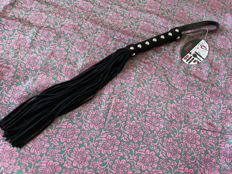 Bondage Boutique Advanced Extra Long Suede Flogger - 