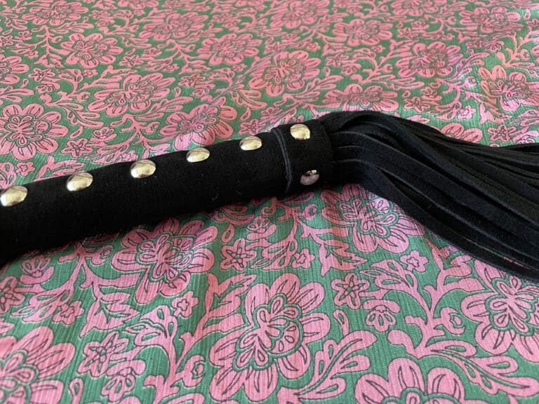 Bondage Boutique Advanced Extra Long Suede Flogger - 