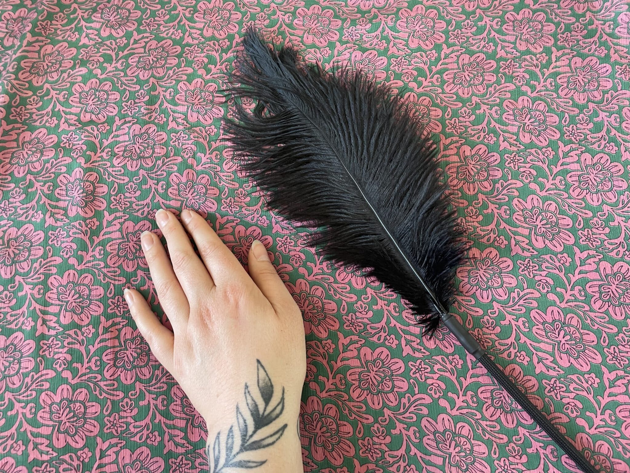 Bondage Boutique Luxury Ostrich Feather Tickler Review