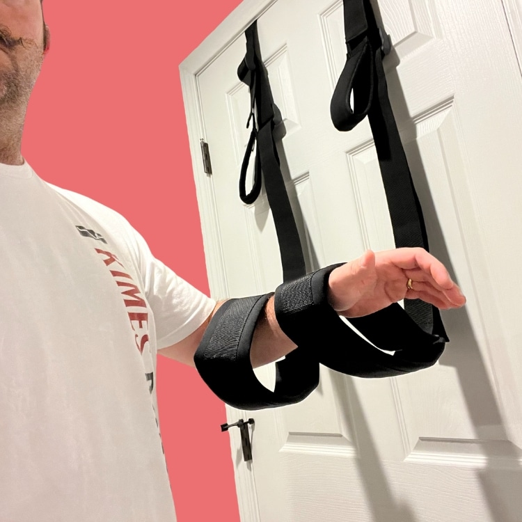 DOMINIX Deluxe Over the Door Sex Swing with Wrist Straps — Test & Review