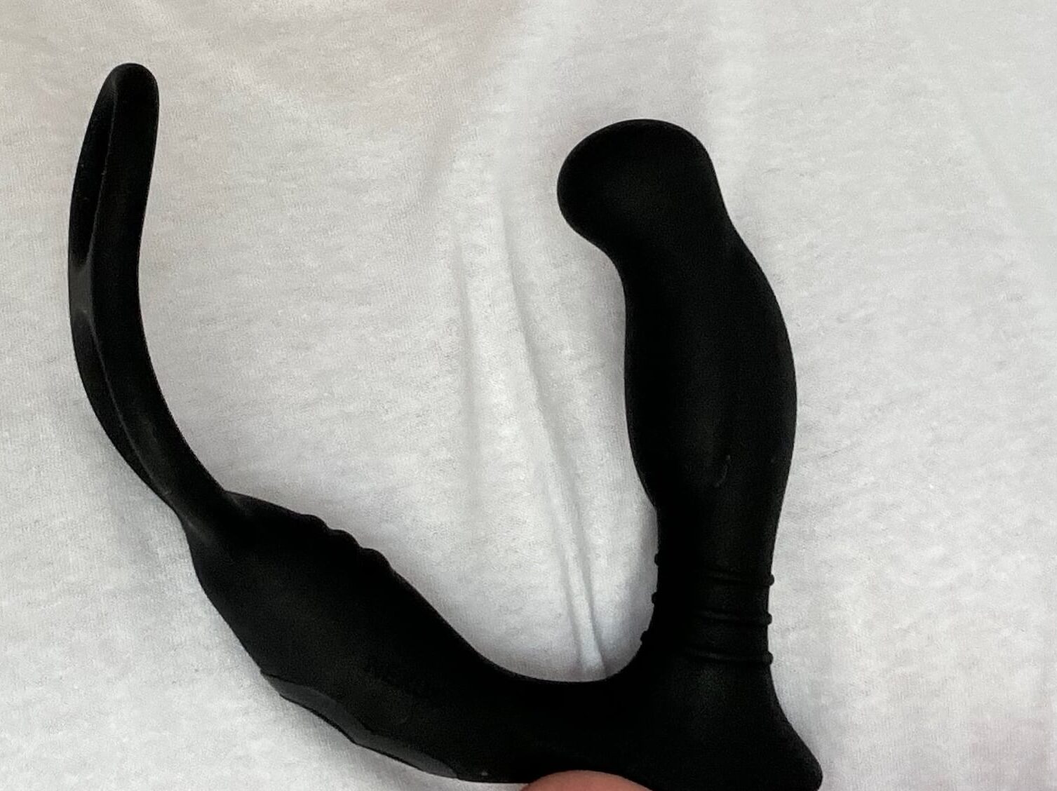 Nexus Simul8 Prostate Massager with Double Cock Ring Materials and care