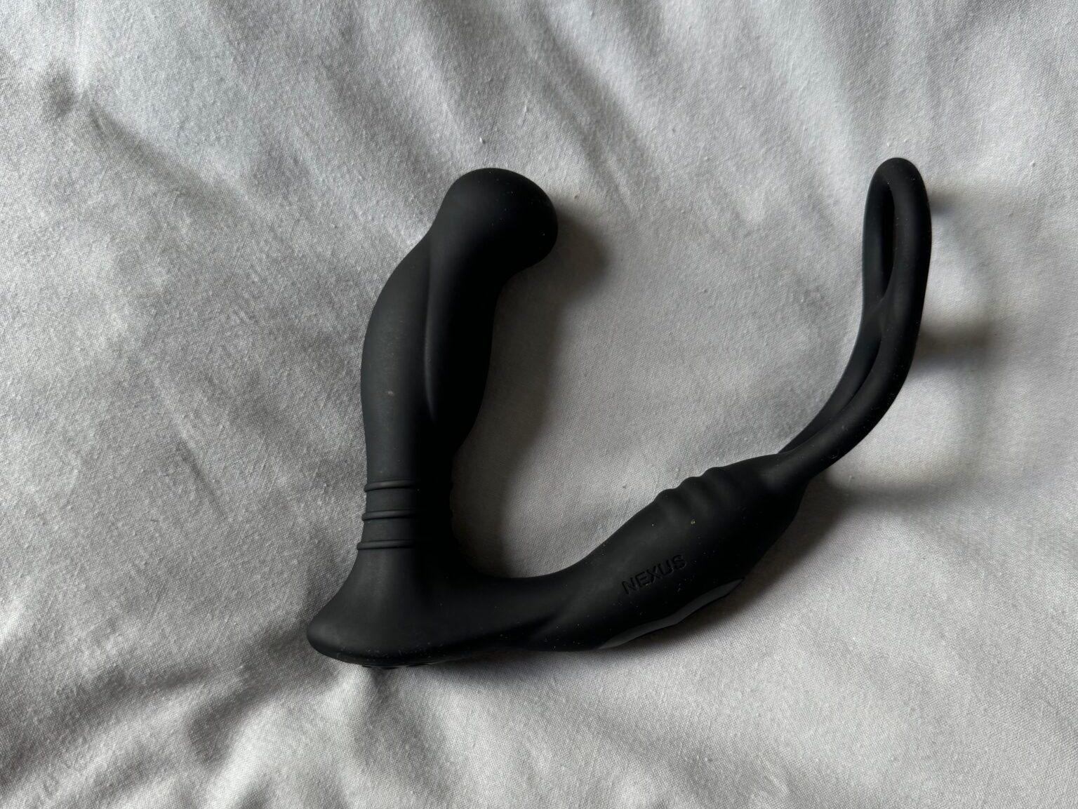 Nexus Simul8 Prostate Massager with Double Cock Ring Design