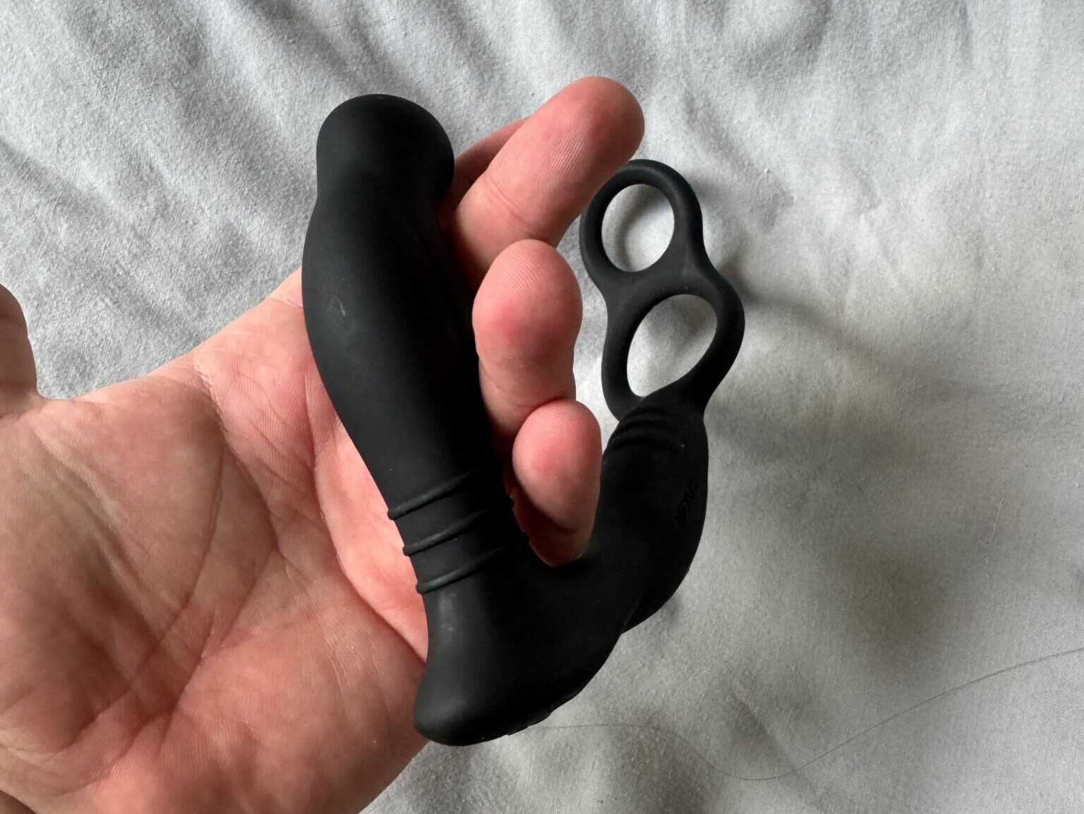 Nexus Simul8 Prostate Massager with Double Cock Ring Packaging