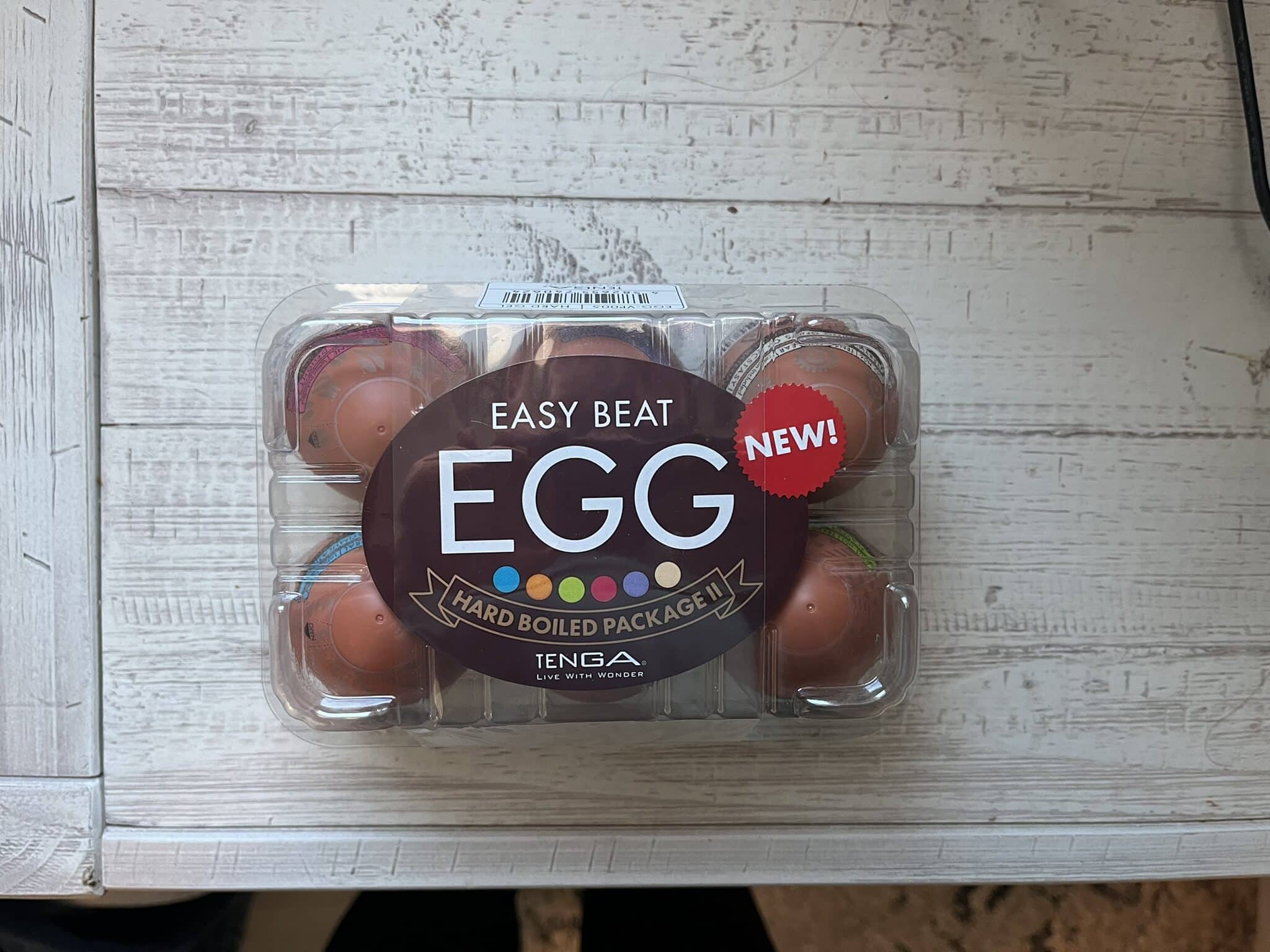 Tenga Eggs Hard Boiled II Variety Pack Packaging