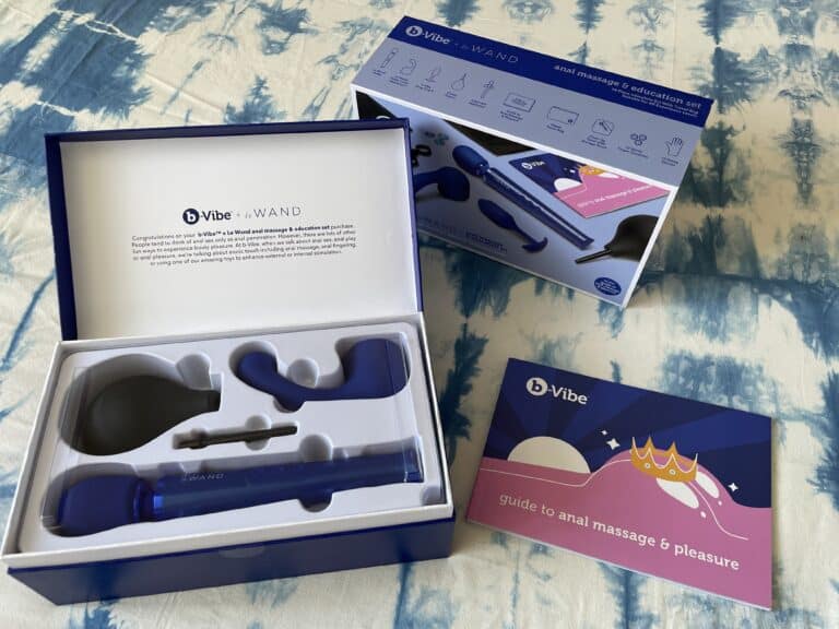 b-Vibe x Le Wand Anal Massage and Education Set - 