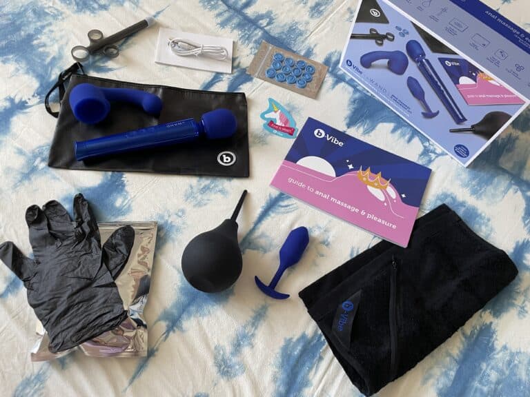 b-Vibe x Le Wand Anal Massage and Education Set - <