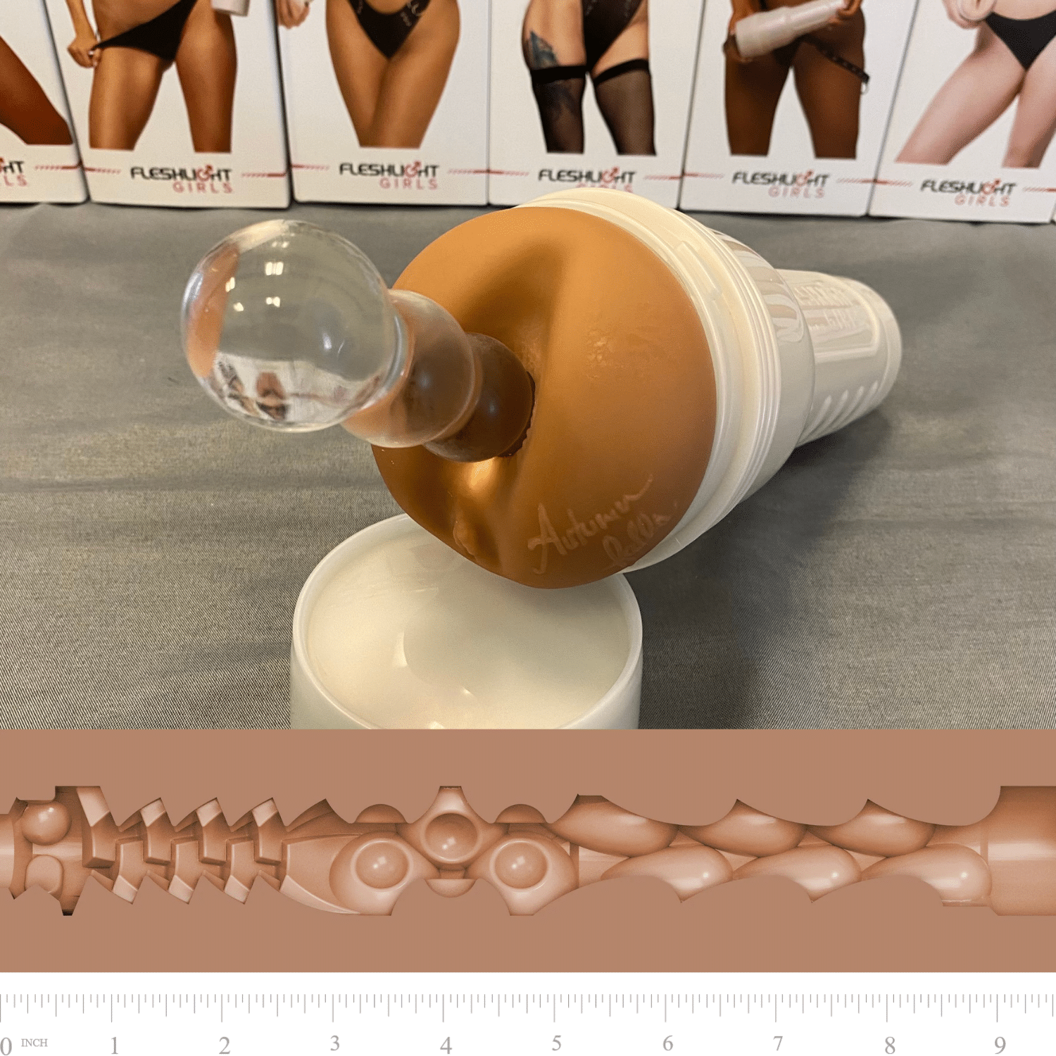 Autumn Falls Anal Fleshlight Ease of Use