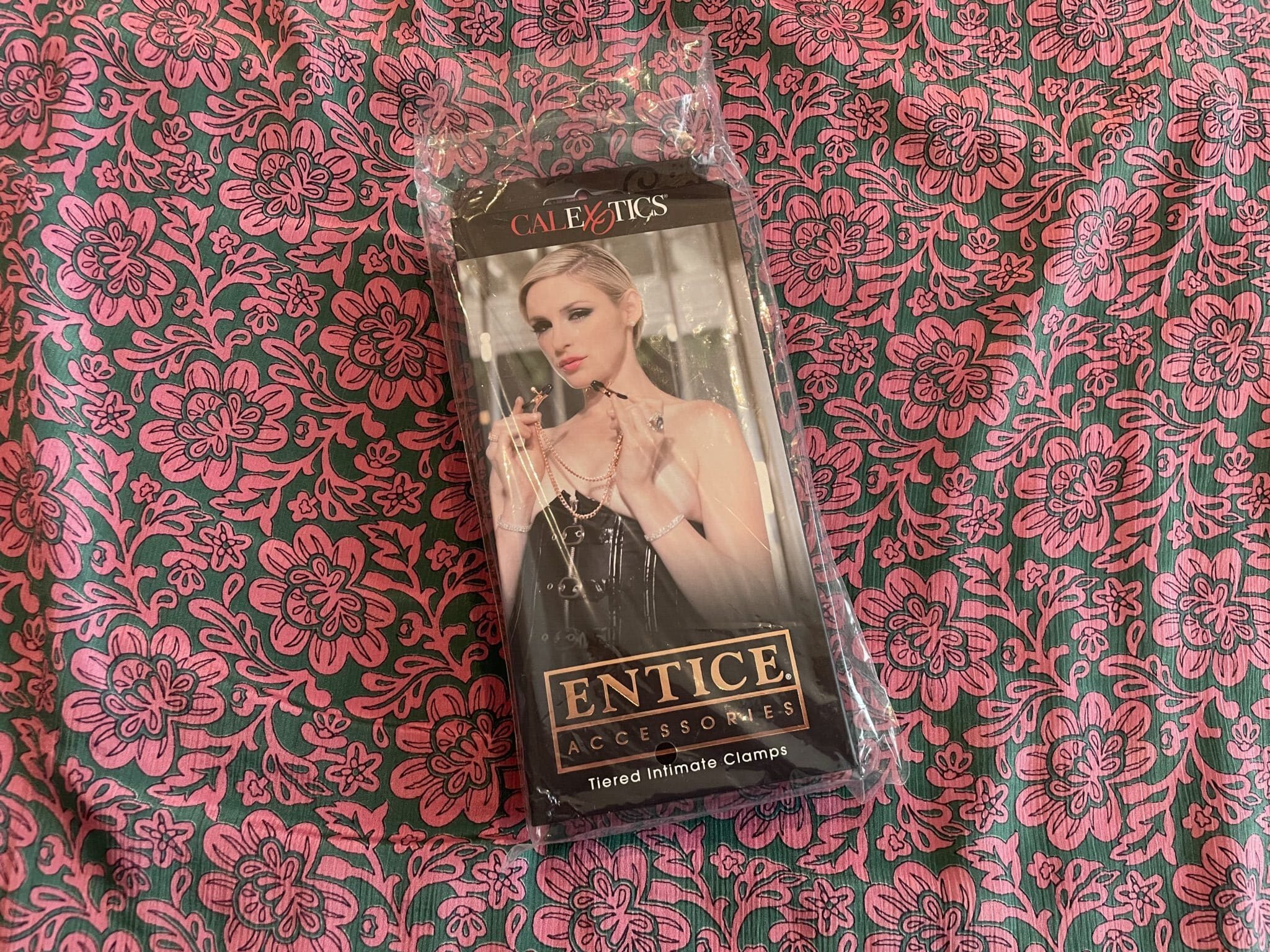 Entice Tiered Intimate Nipple Clamps Packaging