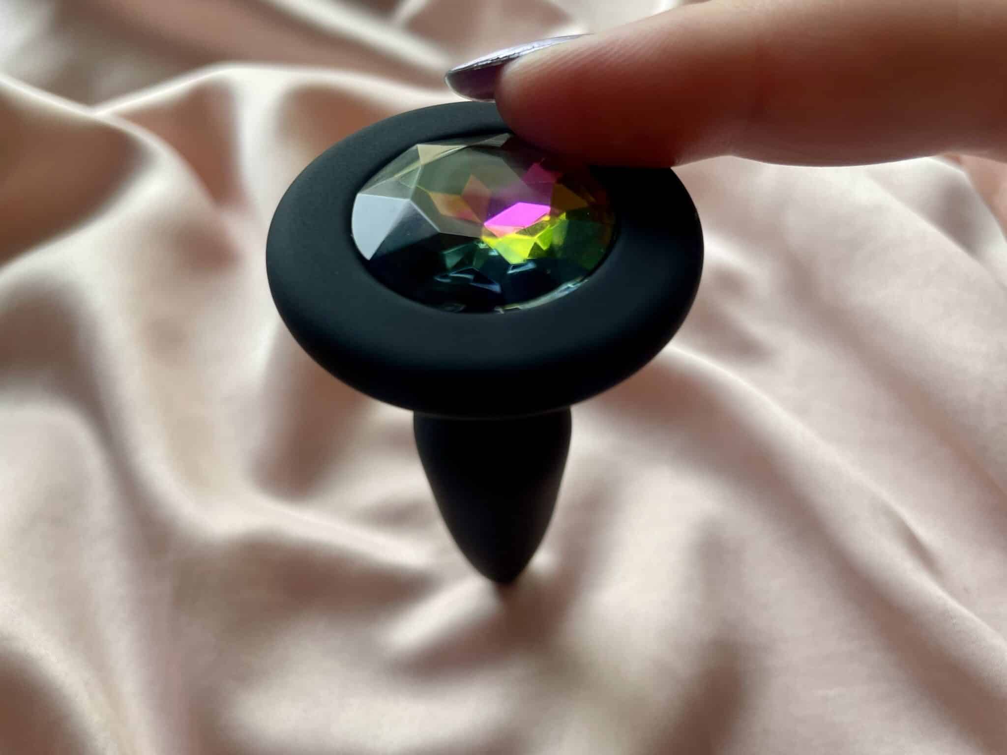 Glams Mini Rainbow Gem Butt Plug Price