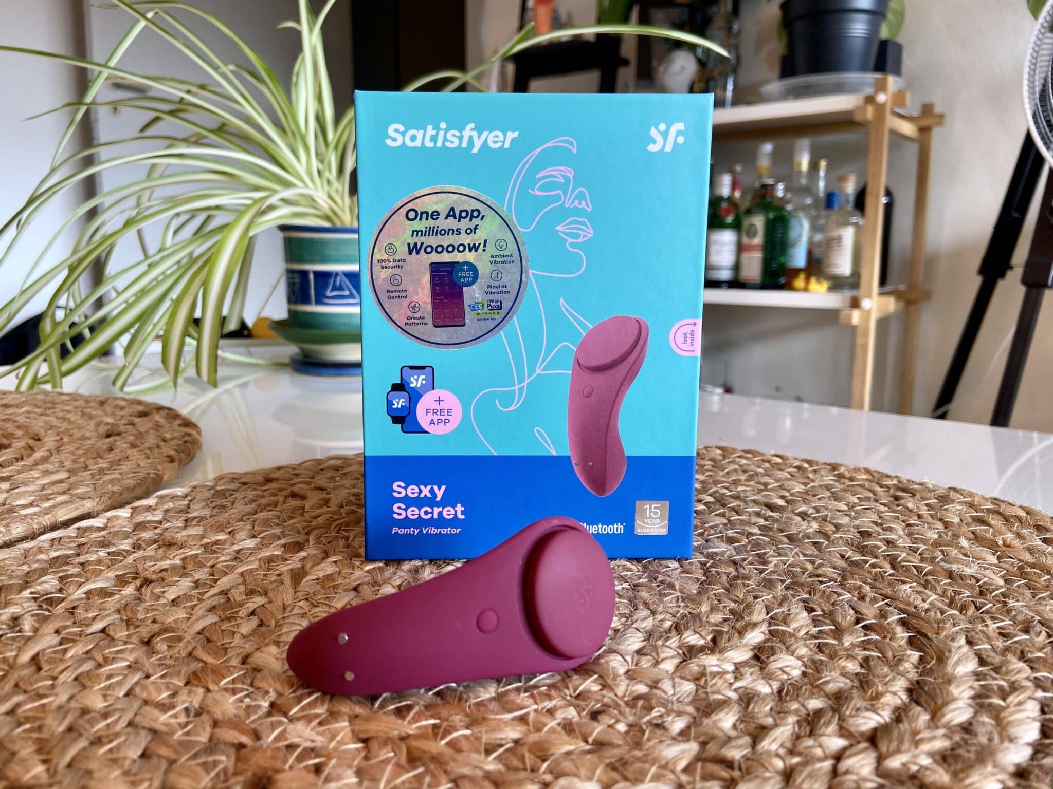 Satisfyer Sexy Secret Panty Vibrator Packaging