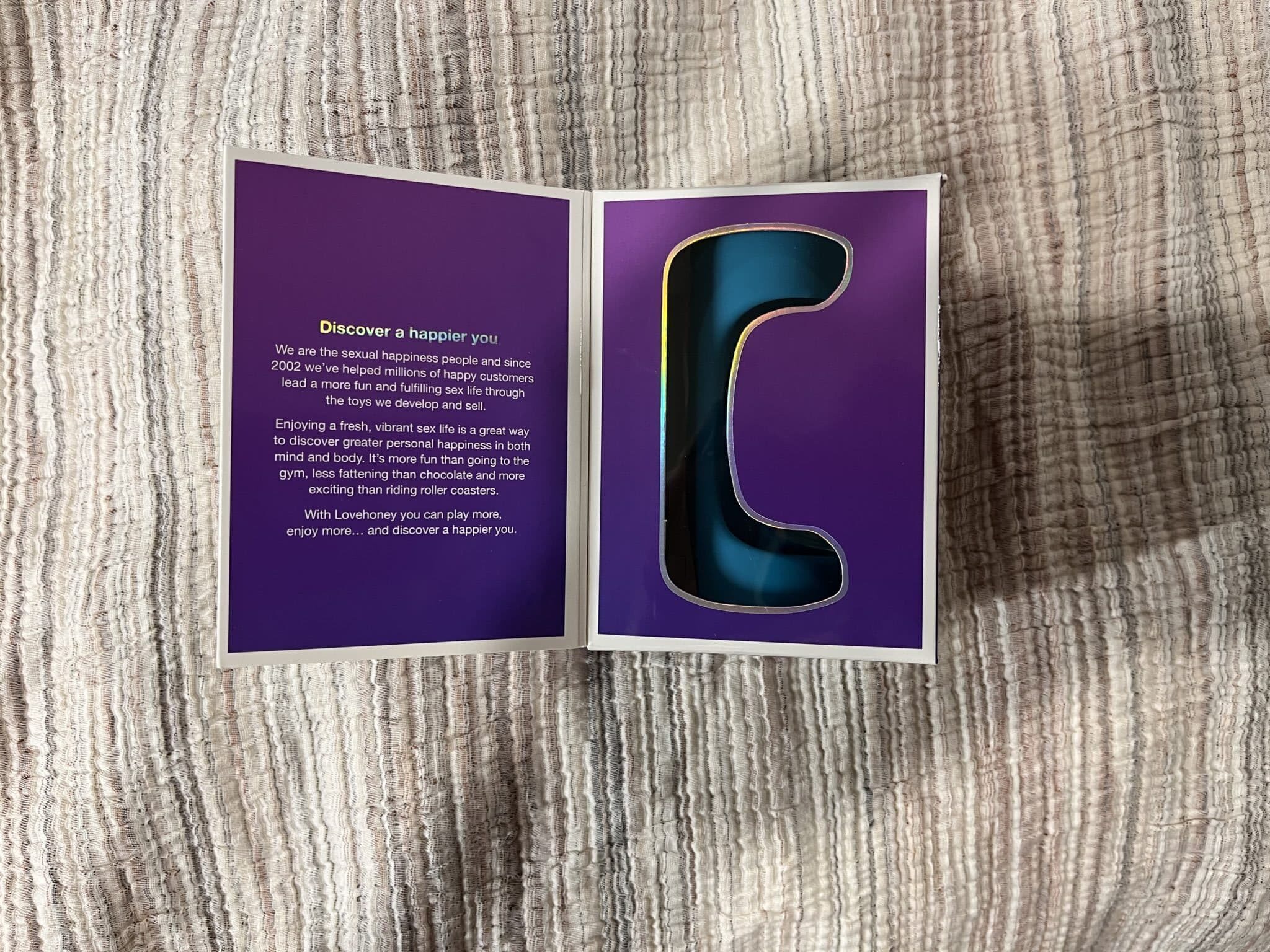 Lovehoney Ignite Vibrating Penis Sleeve Packaging