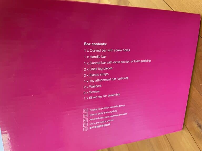 Lovehoney Deluxe Sex Position Enhancer Chair - <