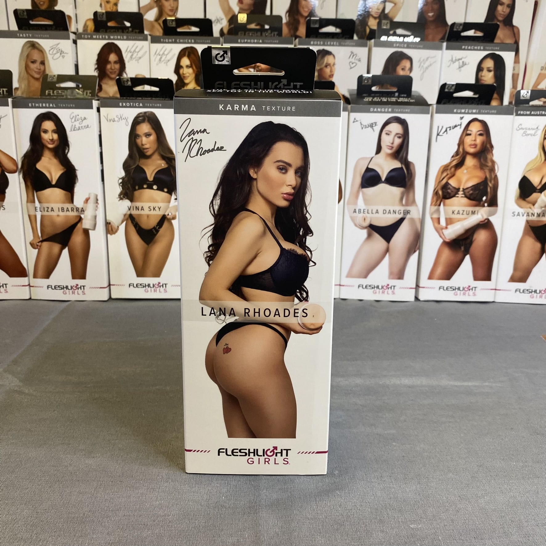 Lana Rhoades Anal Fleshlight Packaging