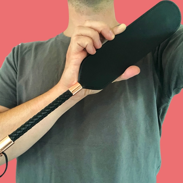 Lovehoney Premium Faux Leather Paddle — Test & Review