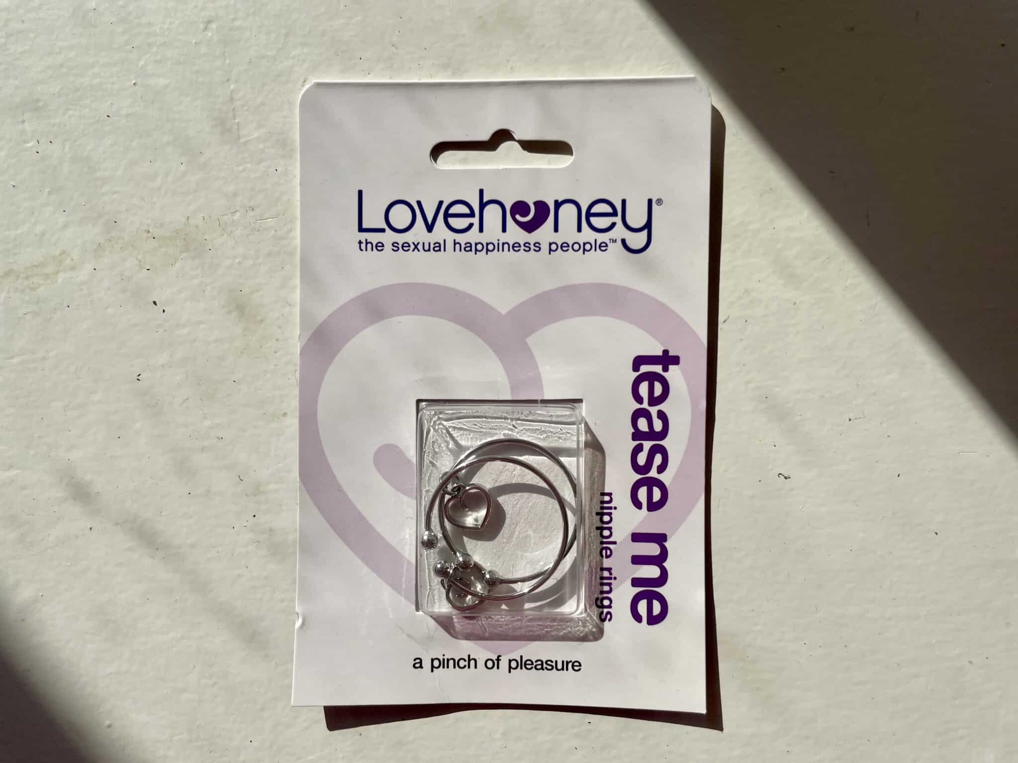 Lovehoney Tease Me Advanced Nipple Clamps Packaging