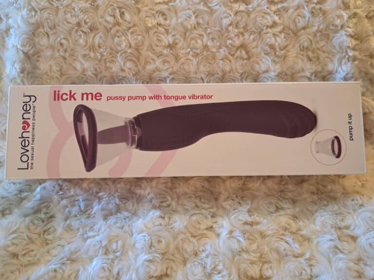 Lick Me Pussy Pump with Tongue Vibrator - 