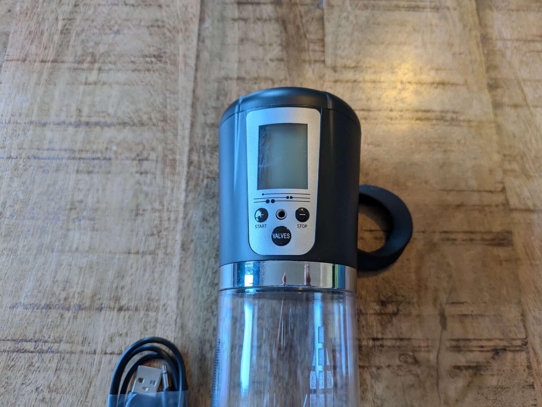 Pumped Premium LCD Penis Pump. Slide 8