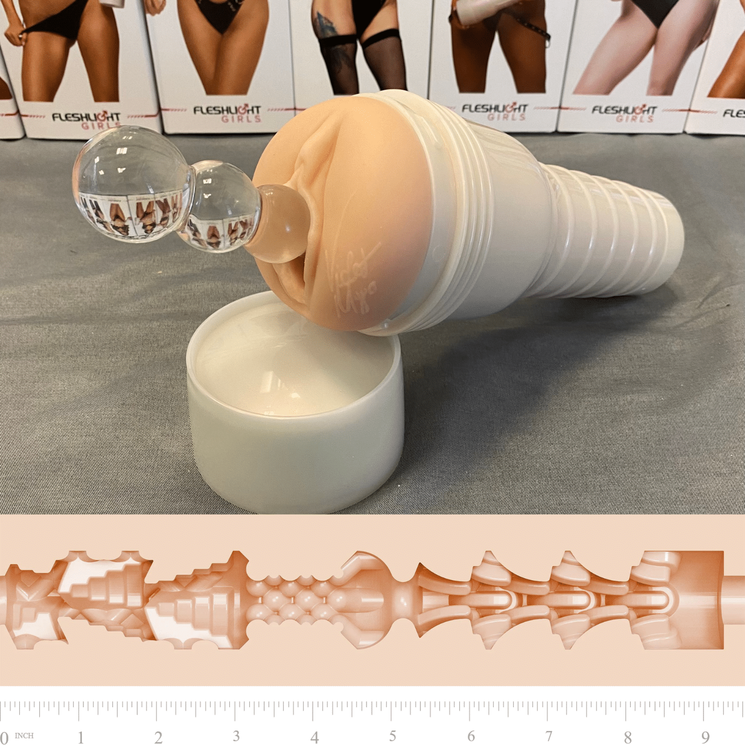 Violet Myers Fleshlight Ease of Use