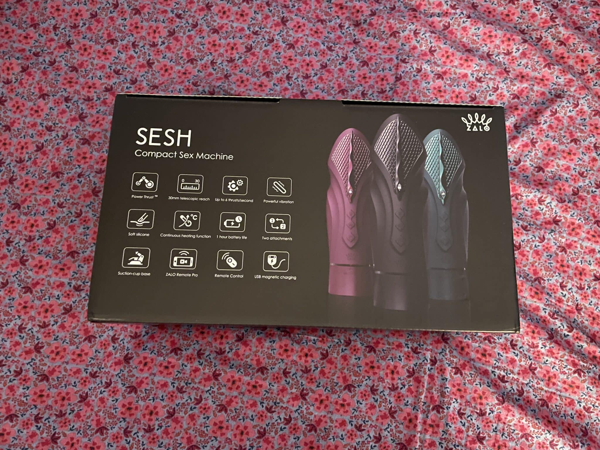 ZALO Sesh Packaging