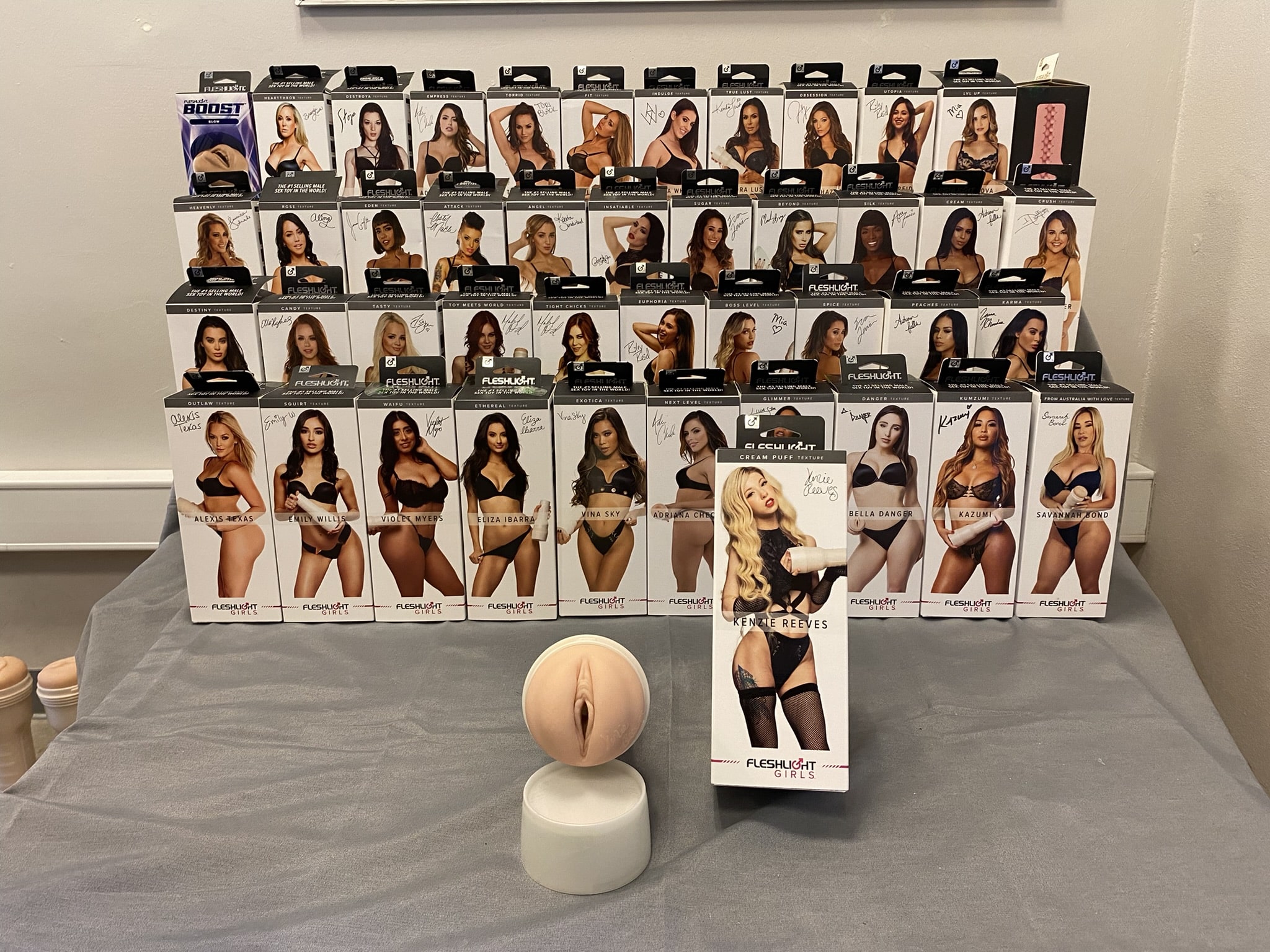 Kenzie Reeves Fleshlight Review (of the Cream Puff Sleeve)