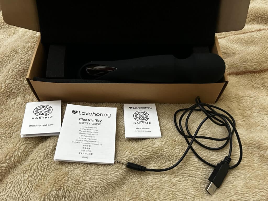 Mantric Rechargeable Wand Vibrator